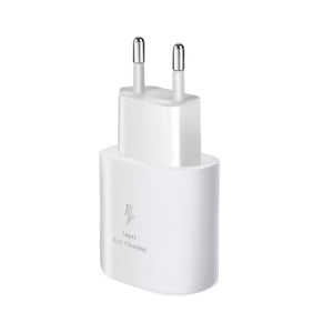25W snellader met USB C aansluiting - Universeel - Wit