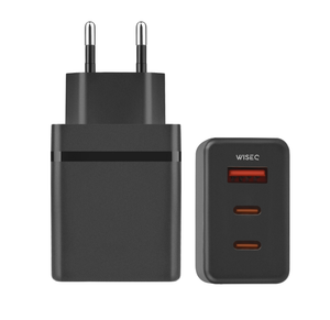 USB and USB C Adapter - 33W Fast Charger - Universal - Black