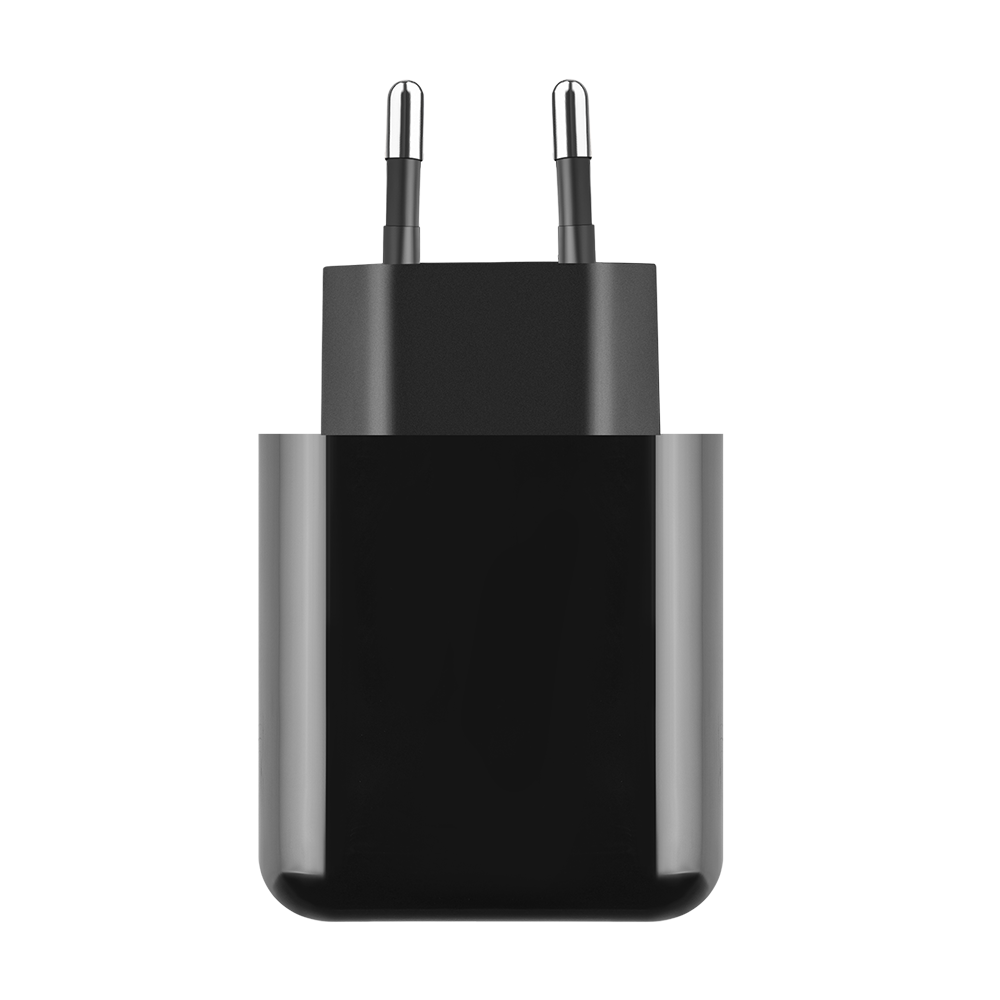 USB- en USB C Adapter – 45W Snellader - GaN - Universeel - Zwart