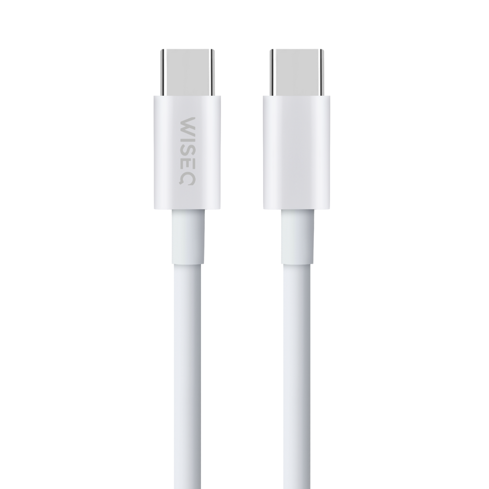 USB-C naar USB-C Oplaadkabel - 3 Meter - 100W kabel - Wit