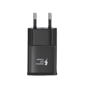 USB Oplader voor Samsung - Smart Fast Charger - 18W Oplader - Zwart