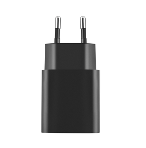 USB en USB C Adapter - Snellader - 25W - Zwart