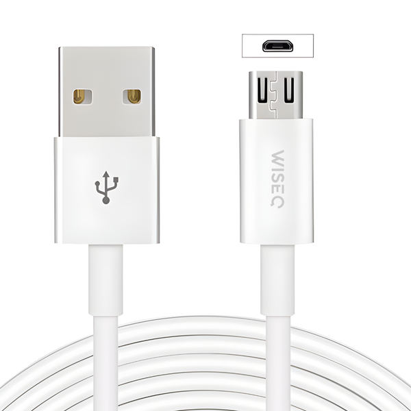 Micro USB Kabel - 2 Meter - Wit