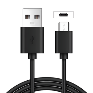 Micro USB Oplaadkabel- 1 Meter - Zwart