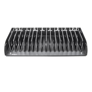 16-poorts USB-C laadstation met organizer tray voor het gelijktijdig opladen en overzichtelijk opbergen van laptops, tablets en smartphones.