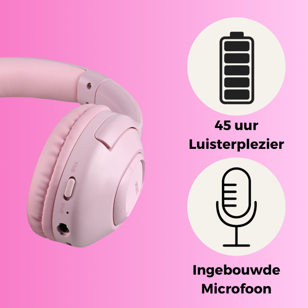 Unbreakable - Draadloos - 45 uur muziek - Roze