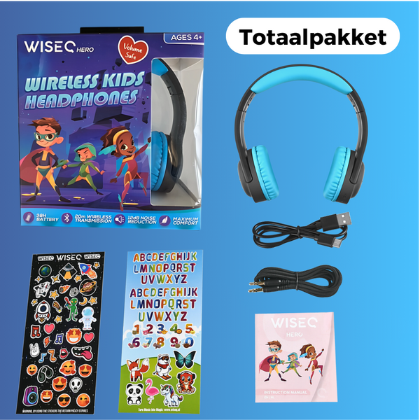 Hero - Wireless - 38 hours of music - Black and Blue