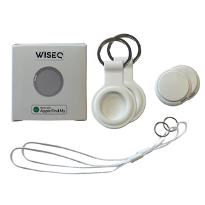 GPS Tracker - Inclusief sleutelhanger - 2 stuks - Wit