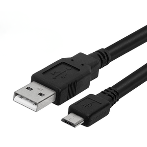 Micro USB Oplaadkabel- 1 Meter - Zwart