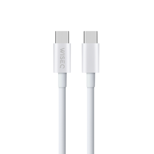 45W Oplader 3-Poorts met 100W USB-C Kabel - 1 Meter - Wit