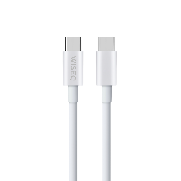 45W Oplader 3-Poorts met 100W USB-C Kabel - 1 Meter - Wit