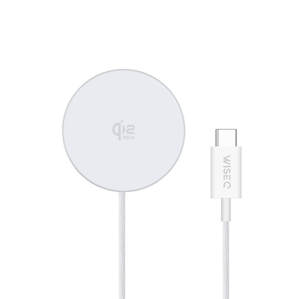 WiseQ 25W Magnetische Draadloze MagSafe Snellader
