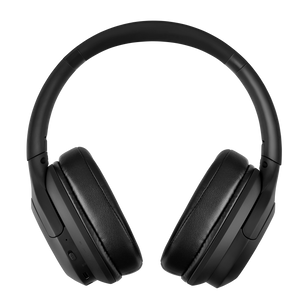 Onbreekbare draadloze kinder koptelefoon over ear met active noise cancelling 35 uur batterijduur bluetooth zwart vrijstaand product WiseQ