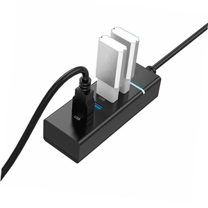 USB Hub 4 poorten + Gratis USB-C Converter - USB Hub / USB Splitter