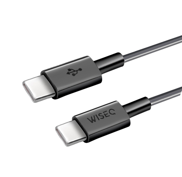 33W Ultra Fast Charger - Dual Ports - Includes 3m USB-C to Lightning Cable - Black