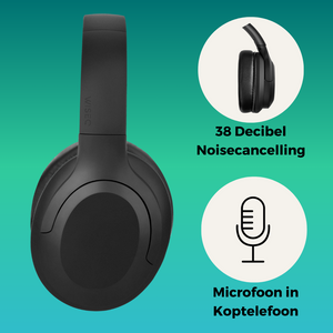 Kids ANC Black - Wireless - Active Noise Cancelling