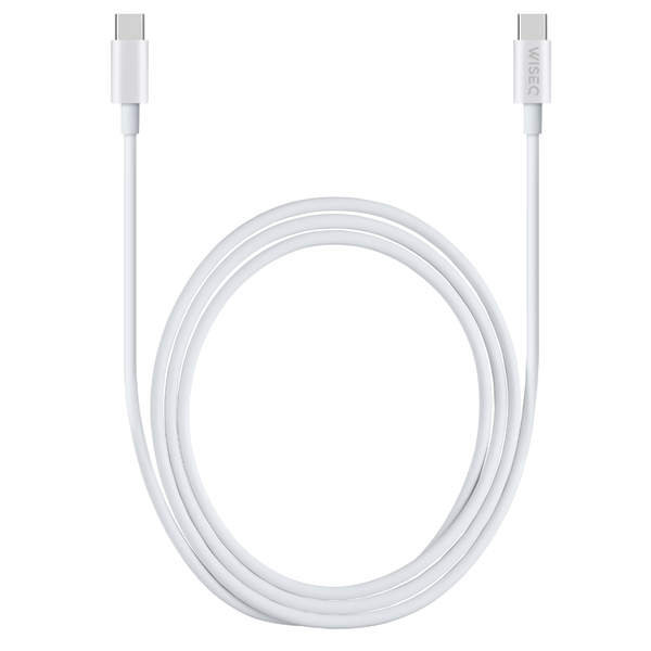 USB-C naar USB-C Oplaadkabel - 2 Meter - 100W kabel - Wit