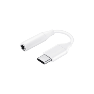USB C Naar AUX (Female) Audio Kabel - 8,5 cm – Wit