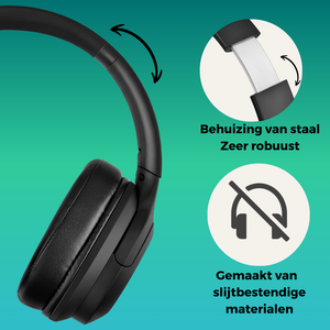 Kids ANC Black - Wireless - Active Noise Cancelling