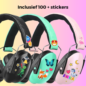 Gehoorbescherming voor Kinderen - Roze - 26 Decibel