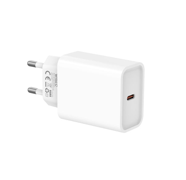 USB-C Adapter - Snellader - 25W - Universeel - Wit
