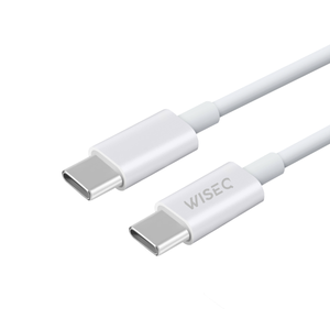 45W Oplader 3-Poorts met 100W USB-C Kabel - 1 Meter - Wit