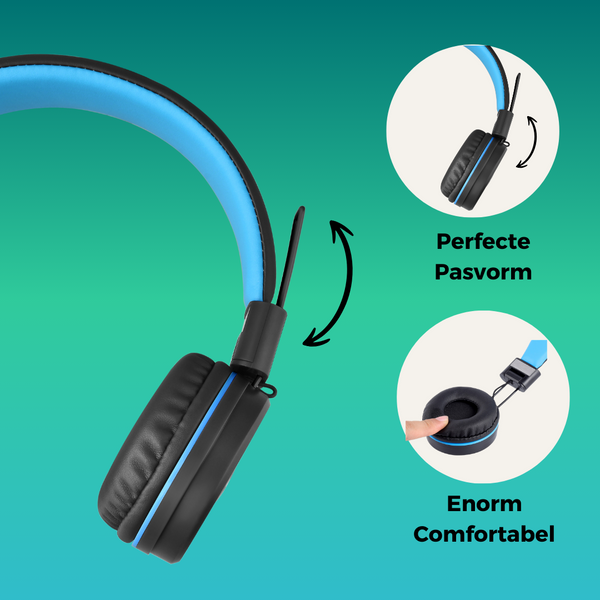 One - Wired - Very Flexible - Black-Blue