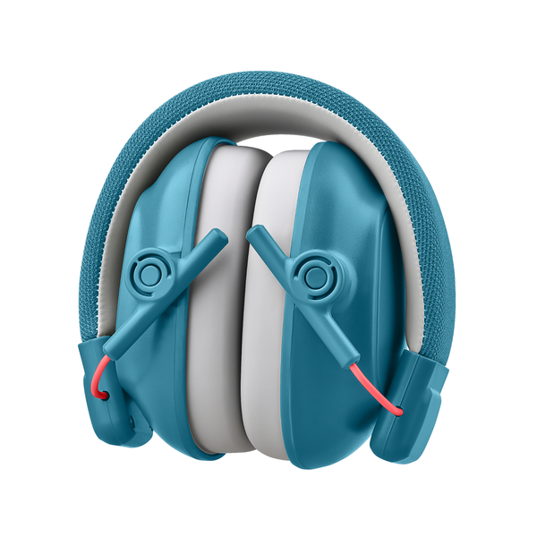 Gehoorbescherming Kinderen - Dempende Oorkap met Beschermhoes - Blauw – 28dB