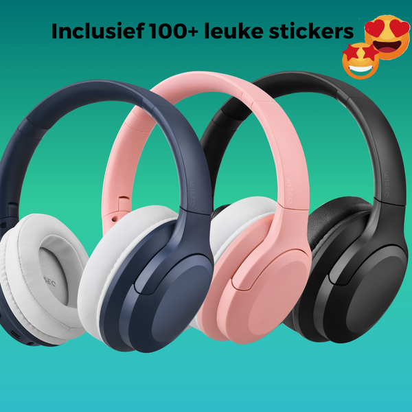 Kids ANC Navy - Draadloos - Active Noise Cancelling