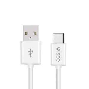 25W Dual Charge Snellader - USB naar USB C - 1 Meter - Wit