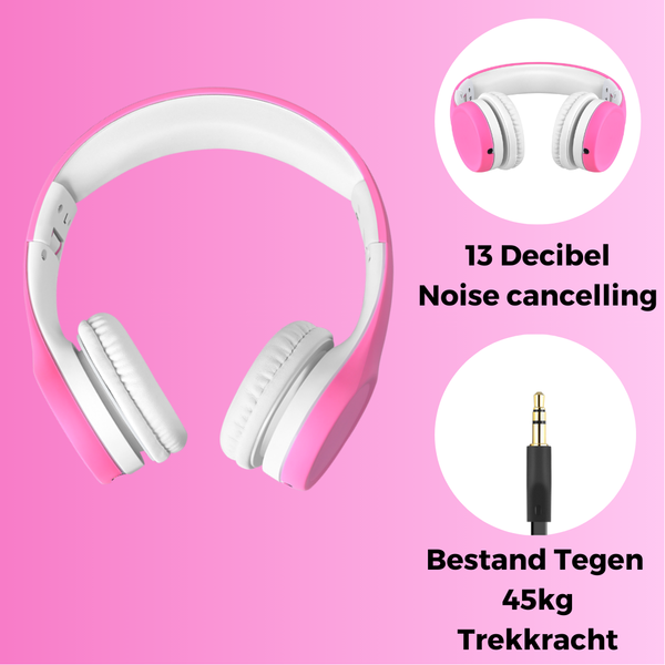 Junior - Wired - Vandal-proof - Pink