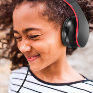 BTwireless - Draadloos - 8 uur muziek - Zwart-Rood