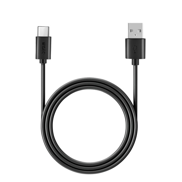 Oplader - USB-C Oplaadkabel - 1 Meter - Zwart