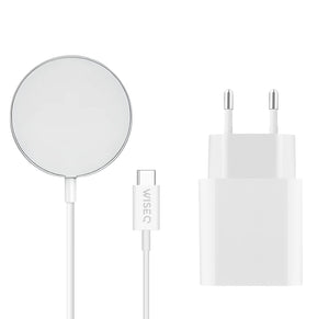 Magsafe Oplader met 20W Snellader - 1 Meter - Wit