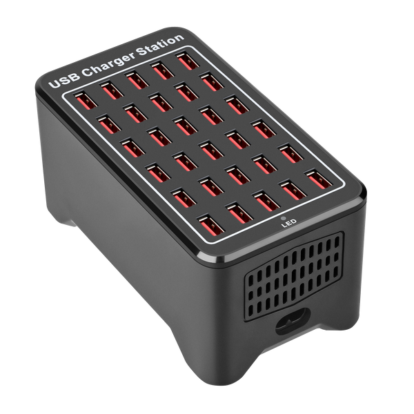 USB Hub - 30 USB Ports - 150 Watts