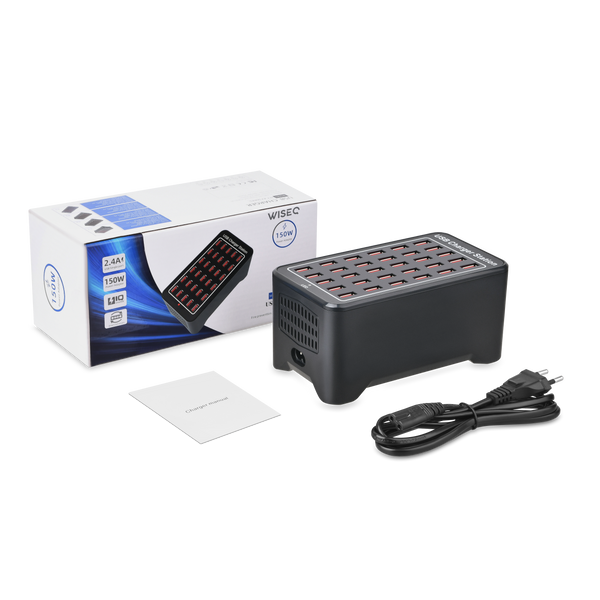 USB Hub - 30 USB Ports - 150 Watts