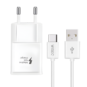 Oplader - USB naar USB-C Oplaadkabel - 2 Meter - Wit