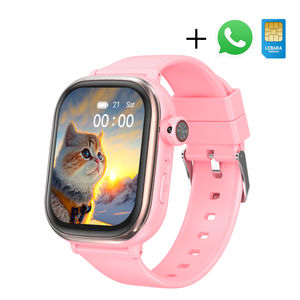 WiseQ Roze GPS Kinderhorloge met Simkaart WhatsApp en Prepaid