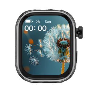 WiseQ smartwatch kind zwart gps simkaart horloge close up display