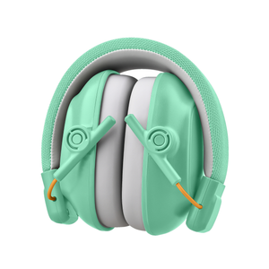 Wise oorbeschermers voor kinderen 28dB in mint groen met verstelbare hoofdband