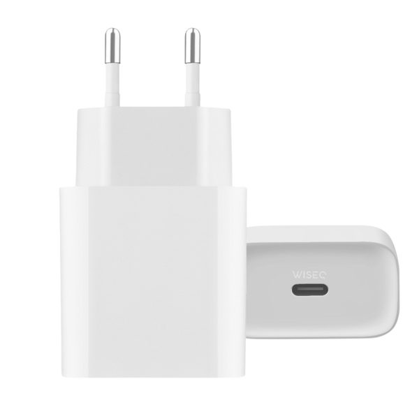 iPhone Snellader 20W USB C Adapter Wit