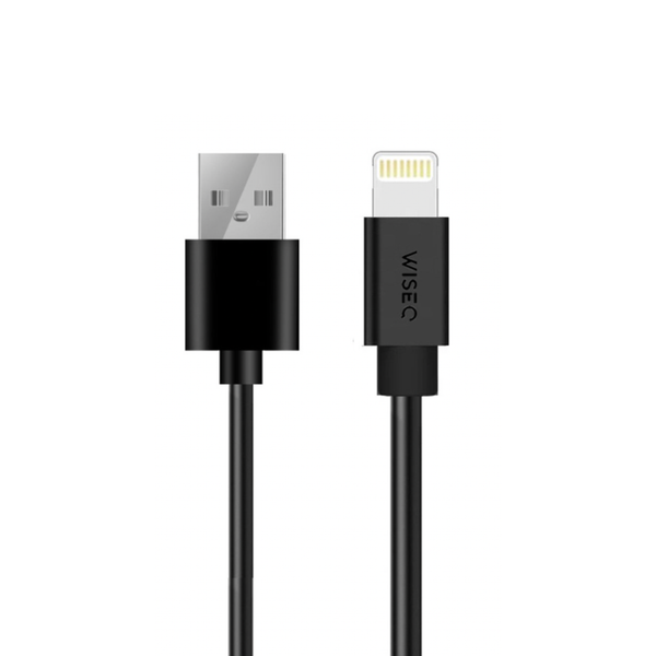 iPhone Oplader - USB naar Apple Lightning Kabel - 2 Meter - Zwart