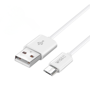 wiseq micro usb snellader 1m wit geschikt voor samsung galaxy s7 a7 j5 huawei kabel